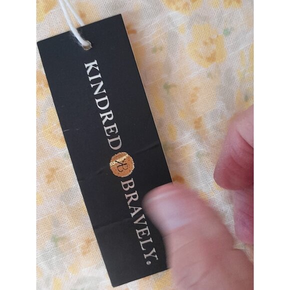 Kindred Bravely Millie Tiered Nursing  Maternity Floral Long Sleeve Dress Medium - Picture 13 of 13